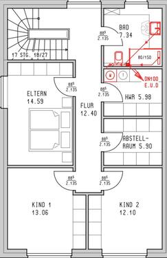 Foto - 4 Zimmer Maisonettenwohnung in Bielefeld