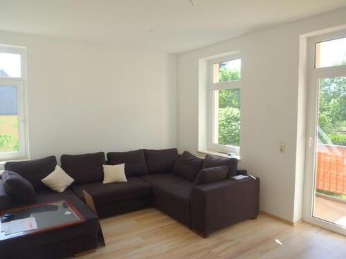 Foto - Rand Chemnitz: 4,5-Zimmer-Wohnung mit Laminatboden, 2 Bädern und 2 Balkonen