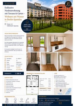Foto - Exklusive Neubauwohnung mit Terrasse & Garten - Wohnen am Wasser