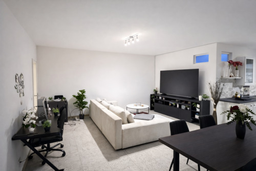 Foto - Helle, großzügige Wohnung mit großer Wohnküche und Balkon in Gund