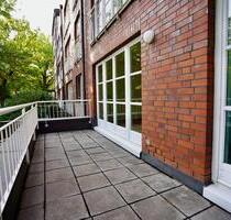 Eigentumswohnung mit Balkonterrasse und Tiefgaragenstellplatz - Hamburg Ohlsdorf