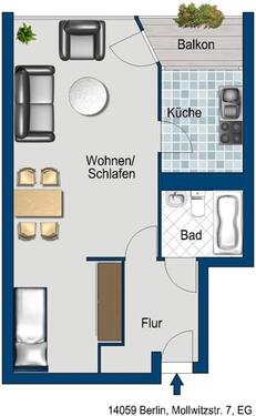 Foto - Etagenwohnung zur Miete in Berlin