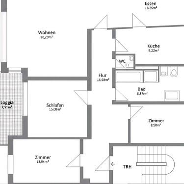 Foto - 4 Zimmer Etagenwohnung zum Kaufen in Zirndorf