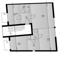 Schöne gepflegte 3-Zimmer-DG-Wohnung in Simmern-Zentrum - Simmern/Hunsrück