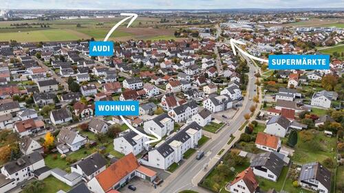 Foto - 3 Zimmer Dachgeschoßwohnung zur Miete in Kösching