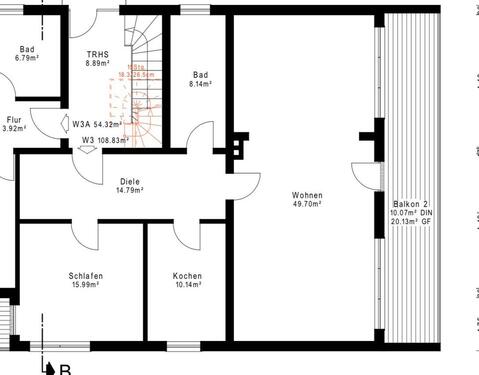 Foto - Familienfreundliche 3 Zimmerwohnung