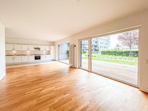 Foto - Moderne 3-Zimmer-Erdgeschosswohnung mit großer Südterrasse