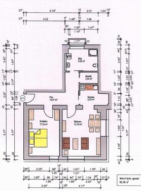 Foto - Barrierefreie 2-Zimmer-Wohnung mit Aufzug - ruhig und zentral