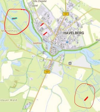 Foto - Havelberg Grünland 2 Flächen 7054qm Wiesen