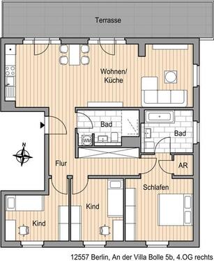 Foto - gemütliche Terrasse für Sie - 1.890,00 EUR Kaltmiete,