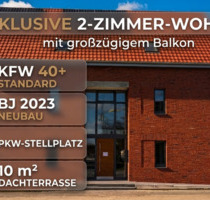 Moderne 2-Zimmer-Wohnung mit Balkon (KfW 40, Baujahr 2023) - Dülmen