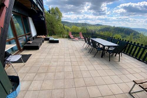 Foto - Finnhütte mit Terrasse und Garten