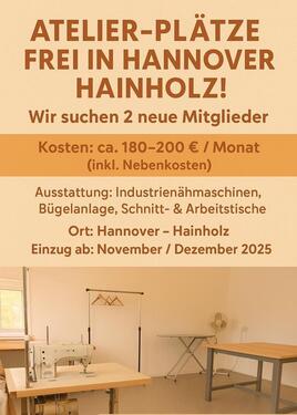 Foto - Atelier Platz in Hannover ! - 180,00 EUR Kaltmiete,