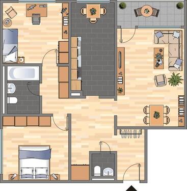 Foto - 3 Zimmer Etagenwohnung in Koblenz