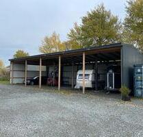 Stellplatz für Wohnmobil Boot Anhänger Auto Halle Carport - Heide