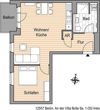 Foto - Etagenwohnung zur Miete in Berlin