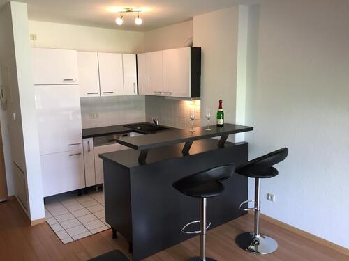 Foto - Schickes vollmöbliertes Single-Appartement mit Balkon und Küche