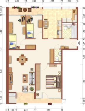 Foto - 4 Zimmer Etagenwohnung zur Miete in Hilden