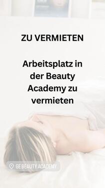 Foto - Untermiete für eineKosmetikliege in der Kosmetikschule