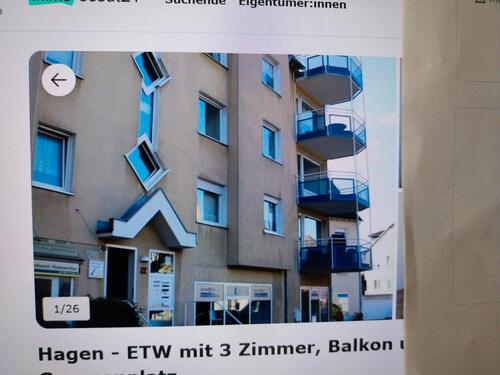 Foto - Etagenwohnung zur Miete in Hagen