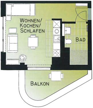 Foto - Etagenwohnung zur Miete in Leipzig