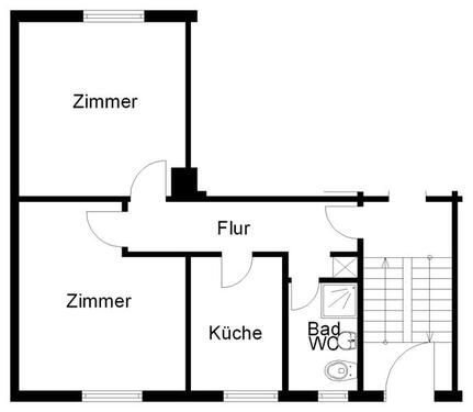 Foto - 2 Zimmer Etagenwohnung in Osnabrück
