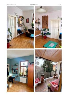 Foto - 2 Zimmer Etagenwohnung zur Miete in Weimar