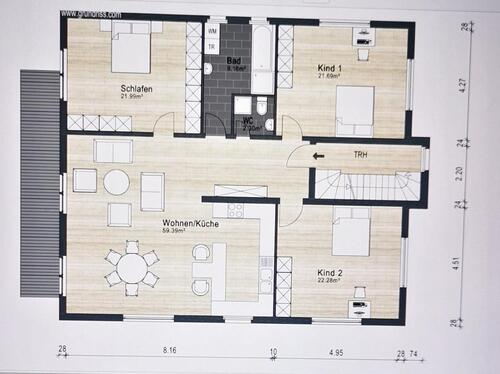 Foto - 4 Zimmer Etagenwohnung in Troisdorf