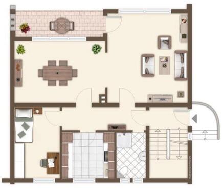 Foto - Helle 75m² - Erdgeschosswohnung mit Terrasse in Arnsberg