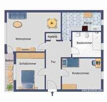 Helle 3 Zimmer Wohnung mit Balkon frei! - Osnabrück Dodesheide