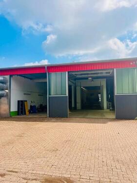 Foto - 500qm Halle, Gewerbefläche, Lagerfläche mit Lackieranlage (18m)