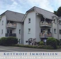 Schöne 2-Zimmer-Seniorenwohnung mit gemütlichem Balkon! - Schmallenberg