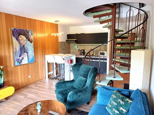 Foto - Modernisierte Maisonette-Ferienwohnung,Südbalkon,Pkw-Stellplatz