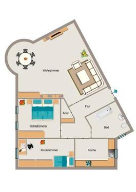 Foto - 3 Zimmer Etagenwohnung zur Miete in Gelsenkirchen