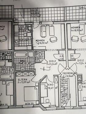 Foto - Etagenwohnung in Oberhausen zur Miete