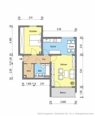 Foto - 2 Zimmer Etagenwohnung zur Miete in Ingelheim am Rhein