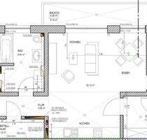 3 Zimmer Wohnung - 1.200,00&nbsp;EUR Kaltmiete, ca.&nbsp; 88,92&nbsp;m&sup2; in Weilheim in Oberbayern (PLZ: 82362)