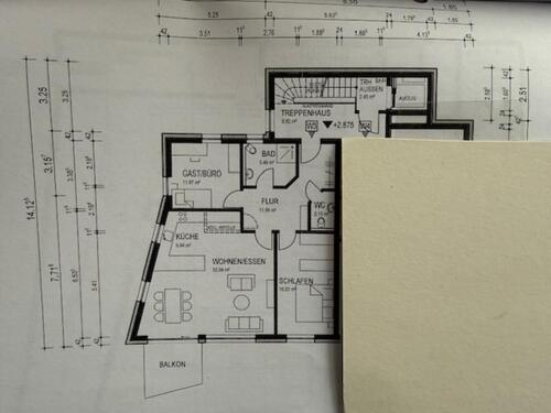 Foto - 3 Zimmer, 90m2, Ehingen, zentrumsnah