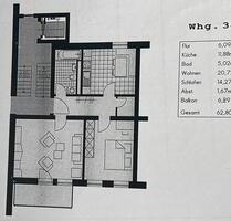 Sonneberg – 2-Zimmer-Wohnung mit Balkon - 1. OG