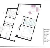 Gemütliche 3-Zimmer-Wohnung mit Balkon und Tiefgaragenstellplatz in Biedenkopf