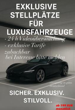 Foto - Stellplätze für Luxusfahrzeuge - 199,00 EUR Miete,