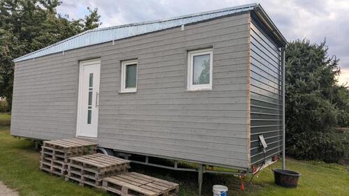 Foto - ❌ Tiny House ❌ 8,4m lang ❌ 12cm Dämm Wände ❌ Bungalow Ausbauhaus