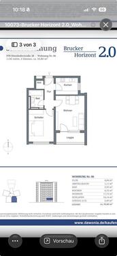 Foto - Neu renovierte 2-Zimmer-Wohnung mit Loggia in Fürstenfeldbrück