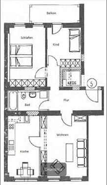 Foto - 2 Zimmer Etagenwohnung in Dresden