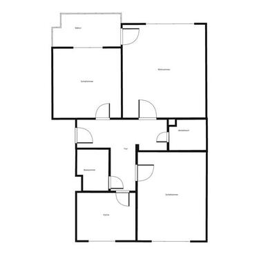 Foto - Etagenwohnung in Bremen zur Miete