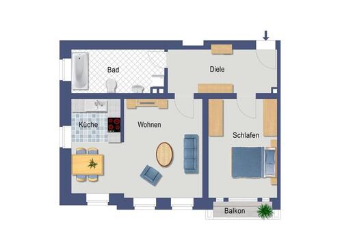 Foto - Etagenwohnung in Dresden