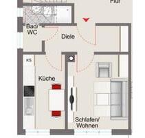Renovierte 1,5-Zimmer-Wohnung im Zentrum von Vilshofen - Vilshofen an der Donau