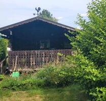 Pachtgarten Schrebergarten Klettergerüst Sandkasten Hütte - Selb