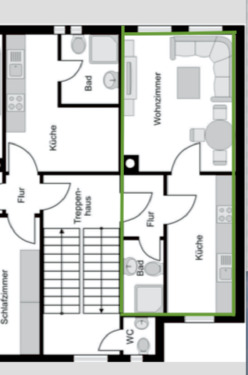Foto - Etagenwohnung zur Miete in Bochum