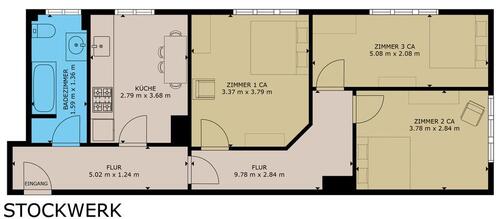 Foto - 1 Zimmer Erdgeschoßwohnung zur Miete in München